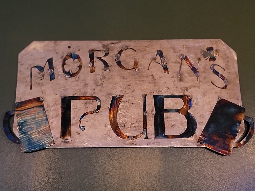 Morgan's Pub Sign